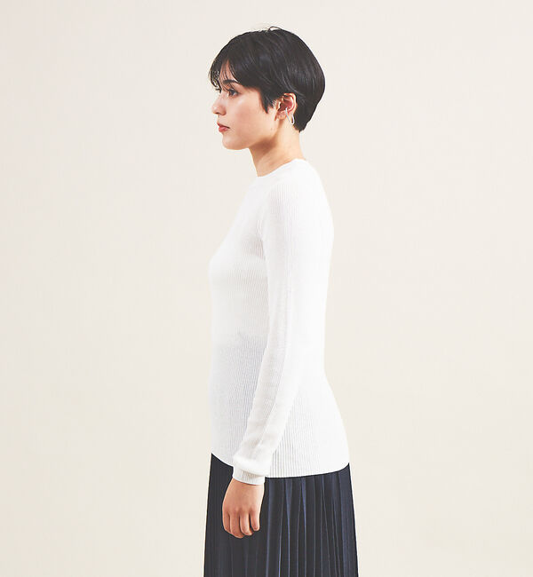 Rouge vif「【アンサンブル対応】SI混リブニット」|ニット・セーター|