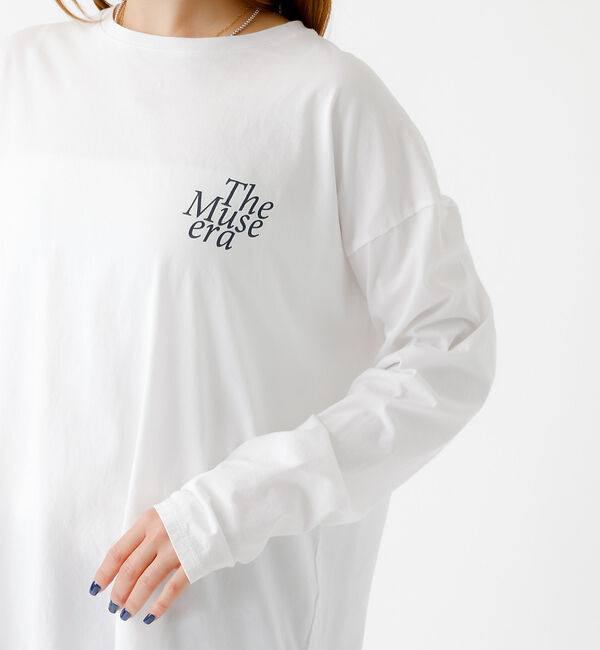 Rouge vif「【MICA&DEAL /マイカアンドディール】バックプリントロンT/カットソー/」|Tシャツ・カットソー|