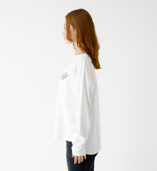 Rouge vif「【MICA&DEAL /マイカアンドディール】バックプリントロンT/カットソー/」|Tシャツ・カットソー|