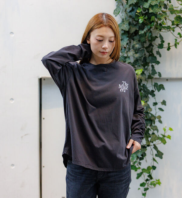 Rouge vif「【MICA&DEAL /マイカアンドディール】バックプリントロンT/カットソー/」|Tシャツ・カットソー|