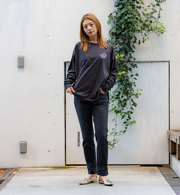 Rouge vif「【MICA&DEAL /マイカアンドディール】バックプリントロンT/カットソー/」|Tシャツ・カットソー|