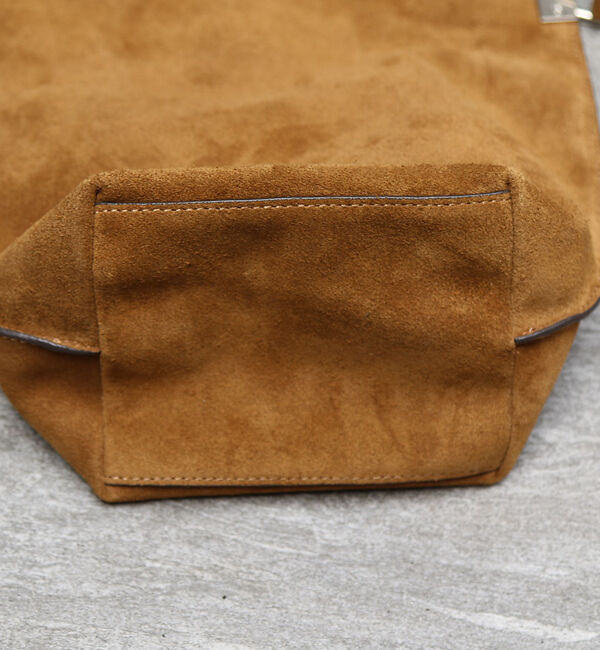 Rouge vif「【ORSETTO/オルセット】RACOOLTOスウェードレザーショルダーバッグ」|ショルダー・メッセンジャー|