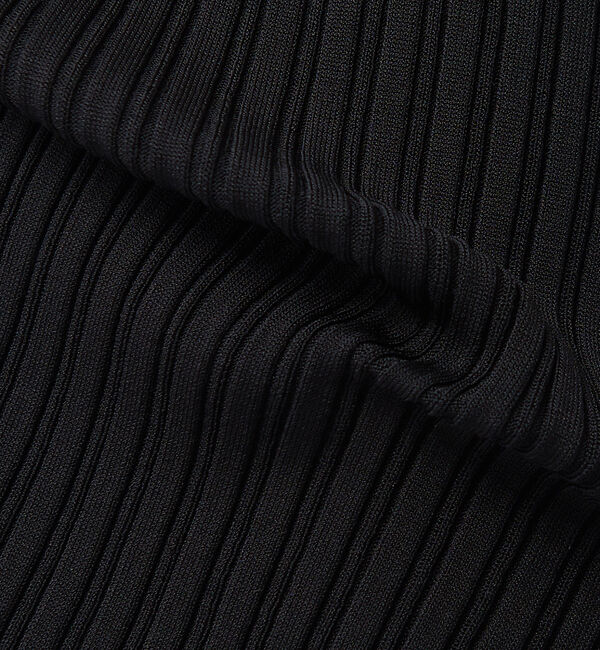 qualite「【WEB・一部店舗限定】《セットアップ対応》リブニットロングプルオーバー」|ニット・セーター|