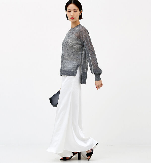 The Store by C' 「【COCUCA】タックサテンスカート」|スカート|