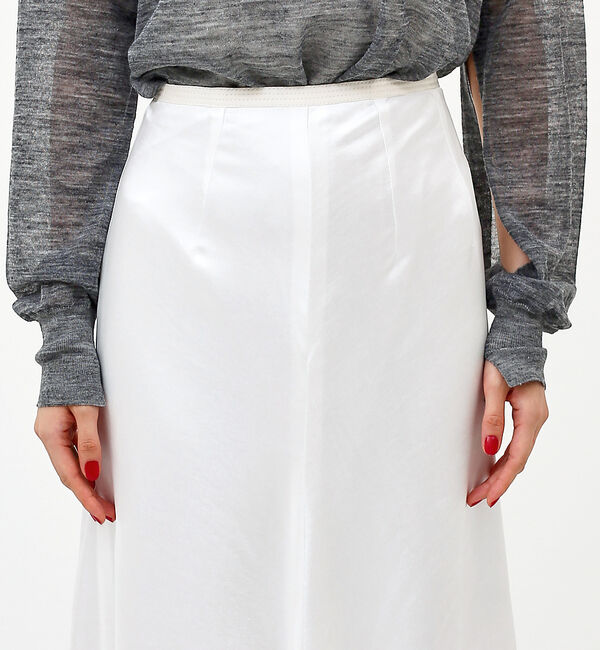 The Store by C' 「【COCUCA】タックサテンスカート」|スカート|