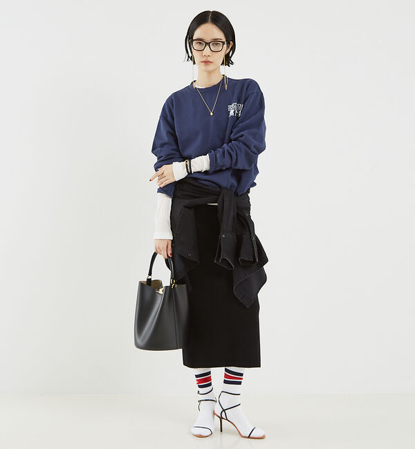 The Store by C' 「【FRANCESCO RUSSO】ダブルアンクルストラップサンダル」|サンダル|