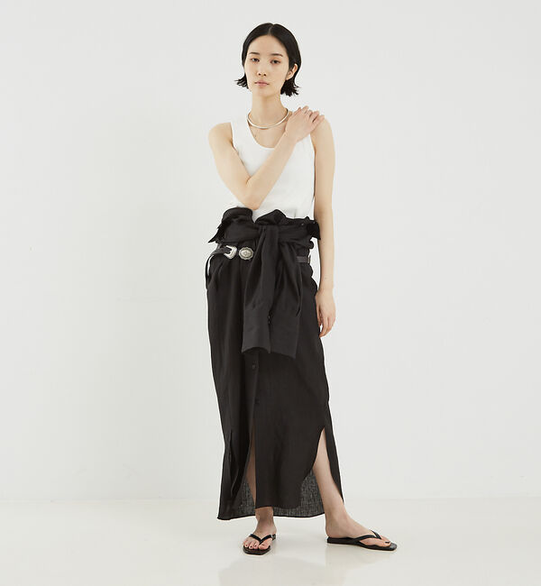 The Store by C' 「【COCUCA】リネンシャツワンピース」|ワンピース|