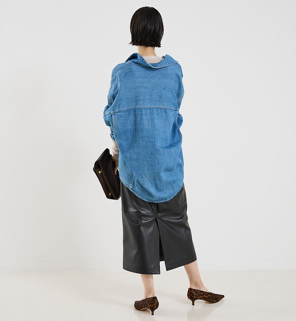 The Store by C' 「【COCUCA】ラムレザースカート」|スカート|