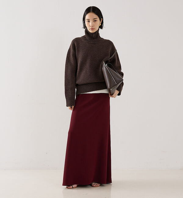 The Store by C' 「【COCUCA】ライトダブルサテンスカート」|スカート|