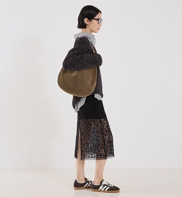 The Store by C' 「【MARIA McMANUS】Lace Ruchesd Skirt／レースルーシ」|スカート|
