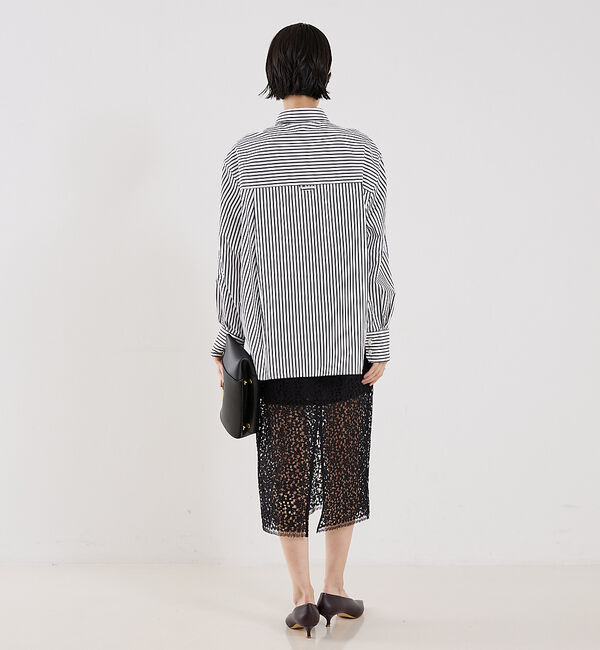 The Store by C' 「【MARIA McMANUS】Lace Ruchesd Skirt／レースルーシ」|スカート|