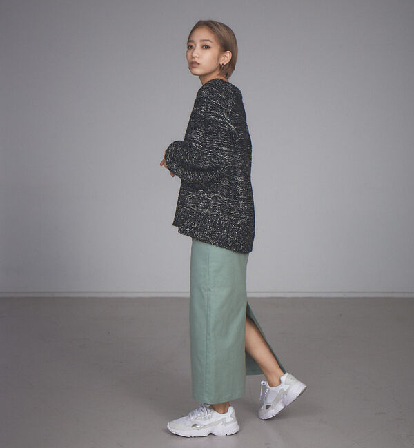 NOMINE「【展開店舗限定】ミックスヤーンボリュームスリーブニット」|ニット・セーター|