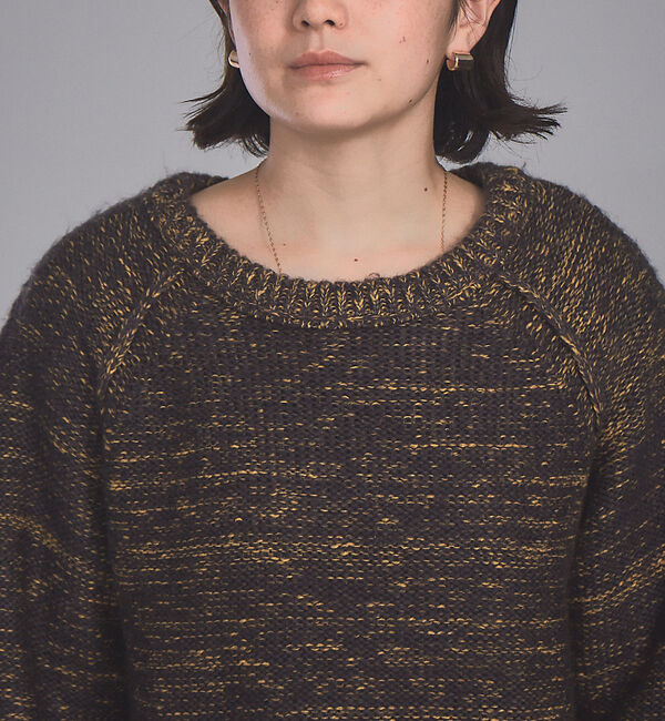 NOMINE「【展開店舗限定】ミックスヤーンボリュームスリーブニット」|ニット・セーター|