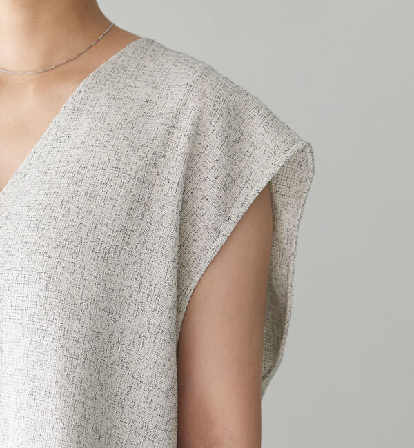 NOMINE「【セットアップ対応】サマーツイードベスト」|ベスト・ジレ|