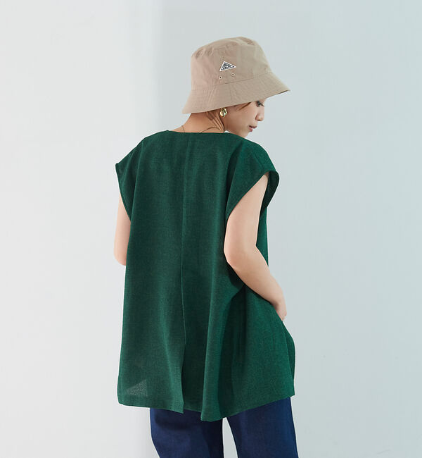 NOMINE「【セットアップ対応】サマーツイードベスト」|ベスト・ジレ|