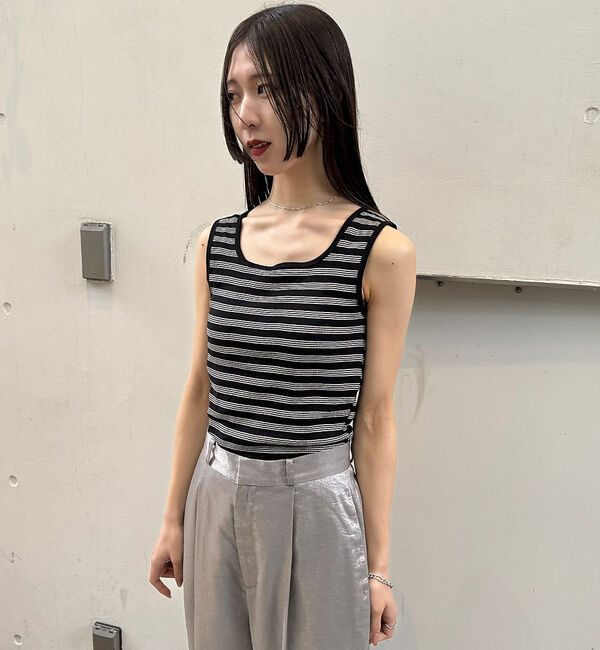 NOMINE「【Miller】Cup inスクエアタンクトップ」|キャミソール|