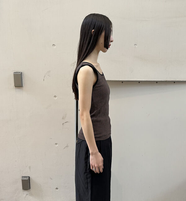 NOMINE「【Miller】Cup inスクエアタンクトップ」|キャミソール|