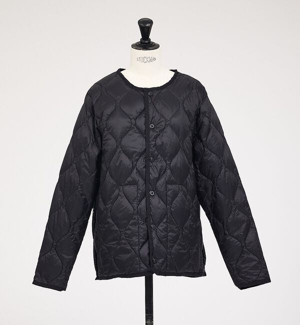 NOMINE「【TAION】キルティングクルーネック ダウンジャケット / ブルゾン」|ダウン|