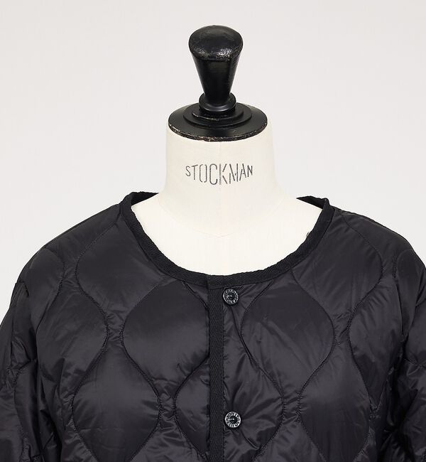 NOMINE「【TAION】キルティングクルーネック ダウンジャケット / ブルゾン」|ダウン|