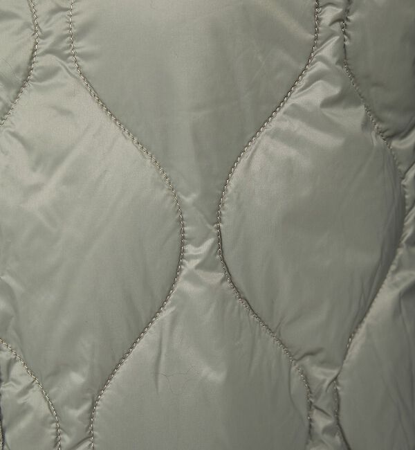 NOMINE「【TAION】ミリタリー Vネック Wジップ ダウンジャケット / ブルゾン」|ダウン|