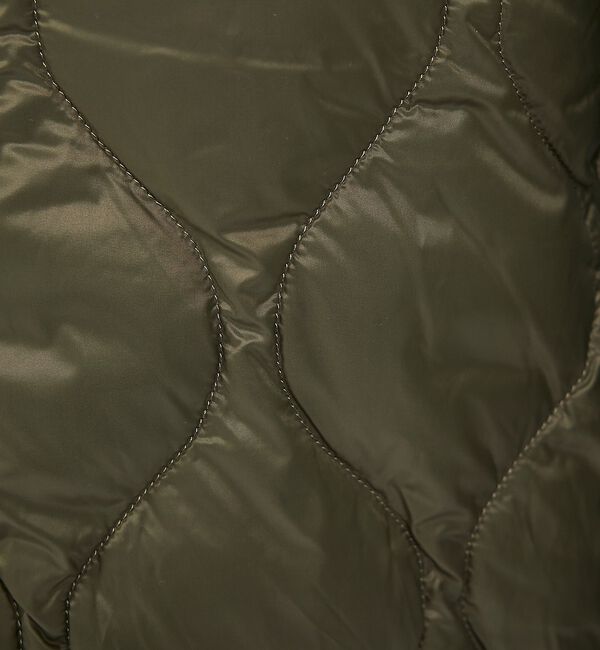 NOMINE「【TAION】ミリタリー Vネック Wジップ ダウンジャケット / ブルゾン」|ダウン|