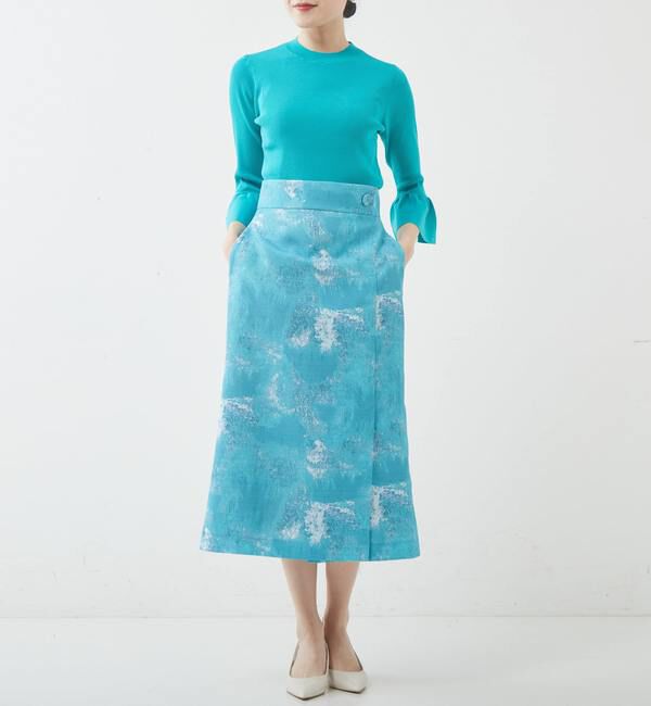 TIARA「ベルスリーブリブニット」|ニット・セーター|