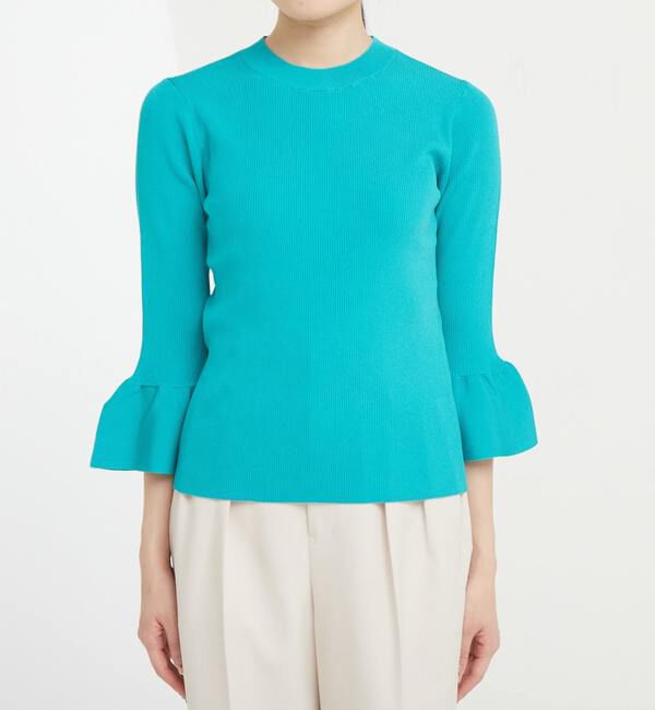 TIARA「ベルスリーブリブニット」|ニット・セーター|