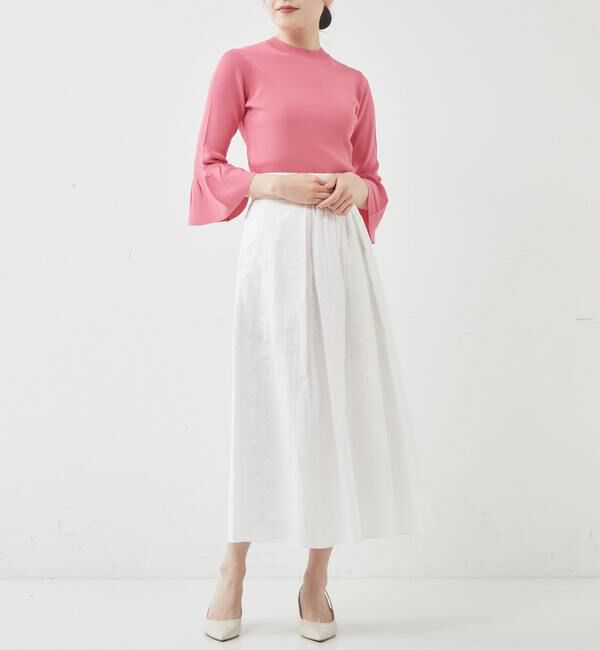 TIARA「ベルスリーブリブニット」|ニット・セーター|