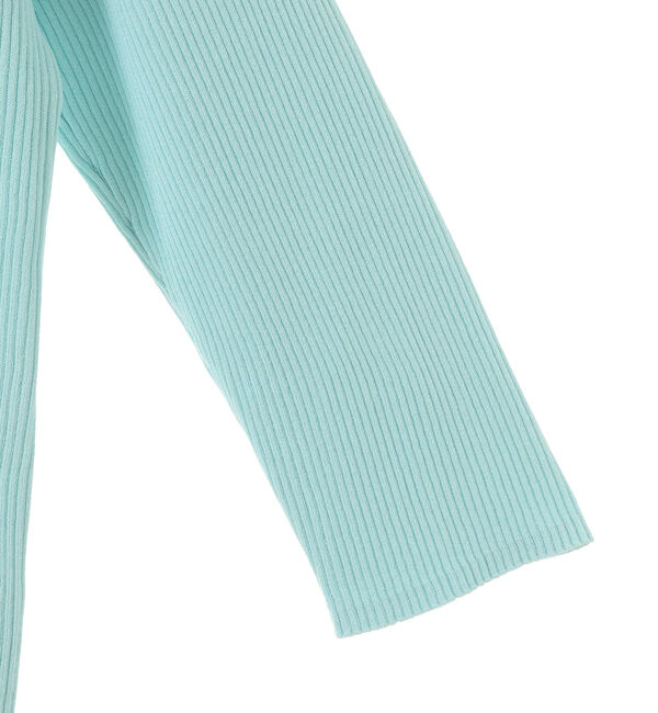 TIARA「ジップアップリブニット」|ニット・セーター|