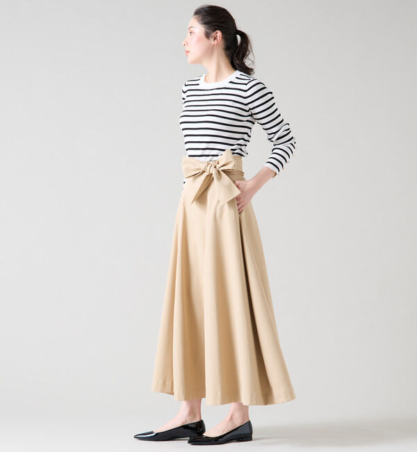 TIARA「ゴールドボタンリブニット」|ニット・セーター|