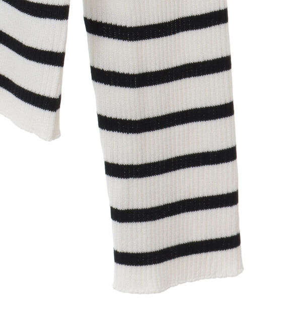 TIARA「ゴールドボタンリブニット」|ニット・セーター|