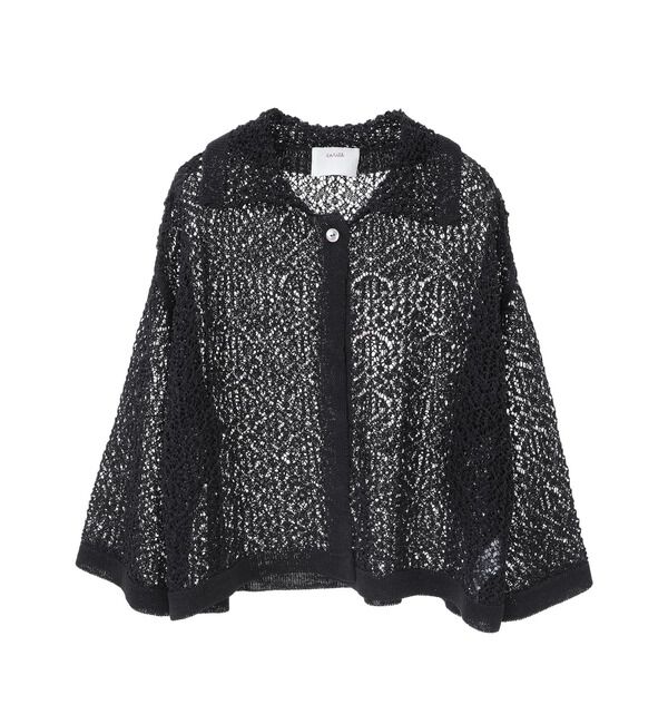 Liesse「【enrica/エンリカ】カーディガン (KNIT 224)」|カーディガン|ブラック