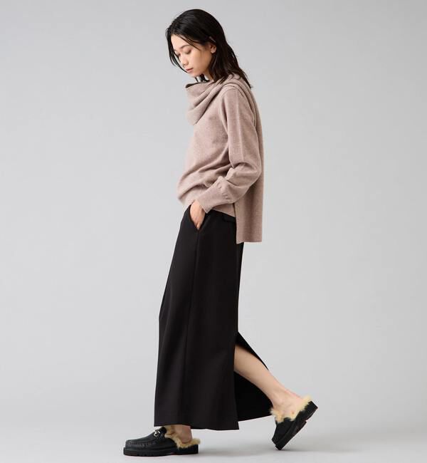 Liesse「ストールデザインニットトップス」|ニット・セーター|