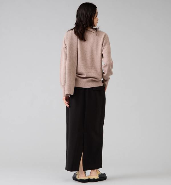 Liesse「ストールデザインニットトップス」|ニット・セーター|