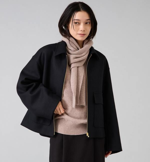 Liesse「ストールデザインニットトップス」|ニット・セーター|