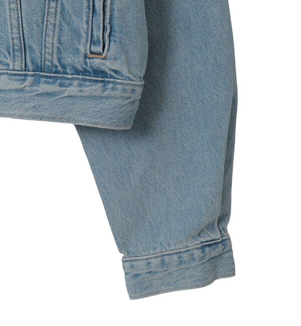 Liesse「【Levis/リーバイス】COLLARLESS SHRUNKEN 90S TRUCKER」|デニムジャケット|