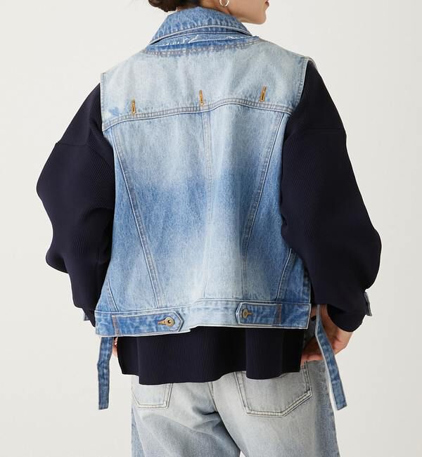 Soffitto「4WAYセットブルゾン」|デニムジャケット|