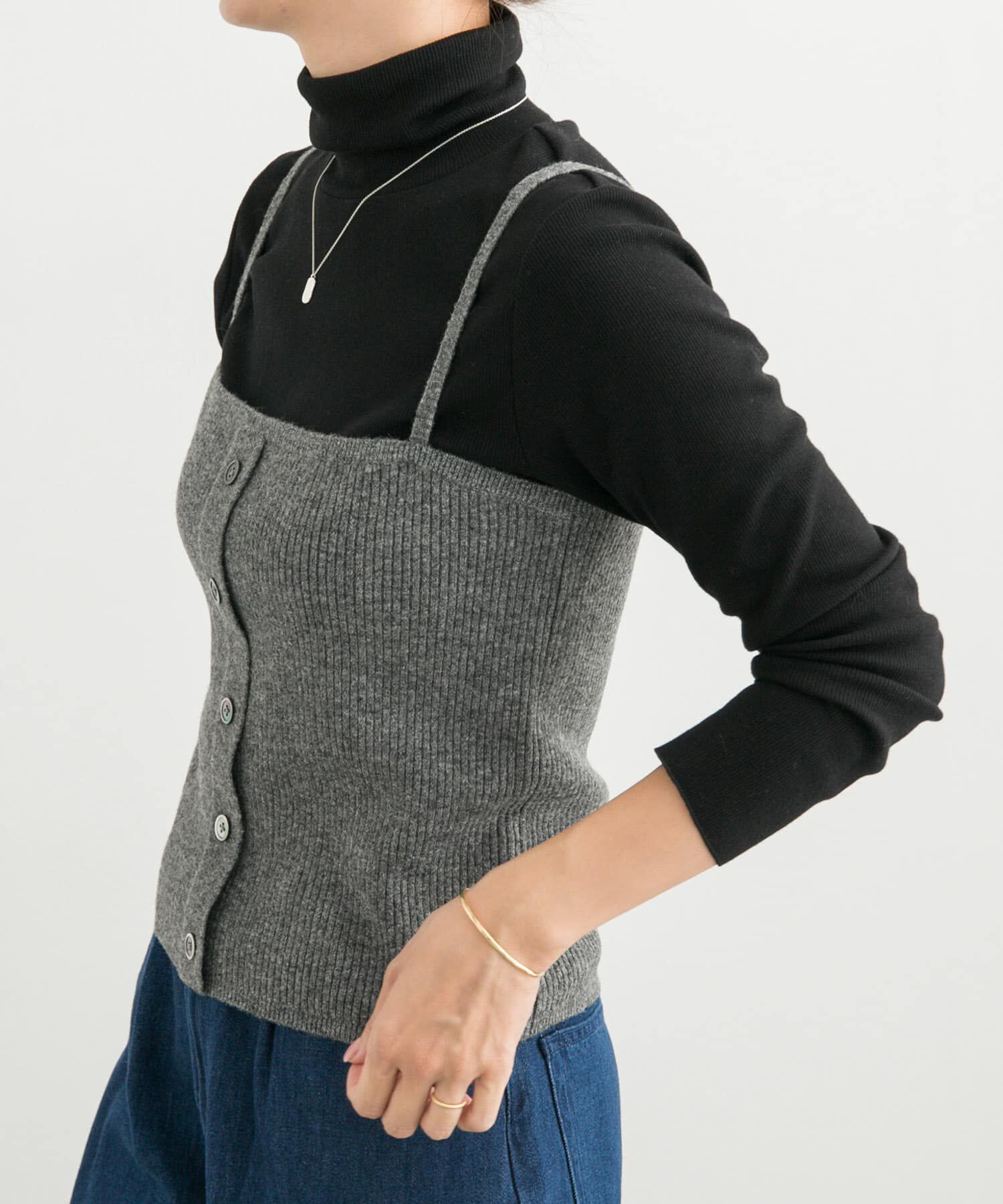 URBAN RESEARCH DOORS「リブニットビスチェ」|その他|