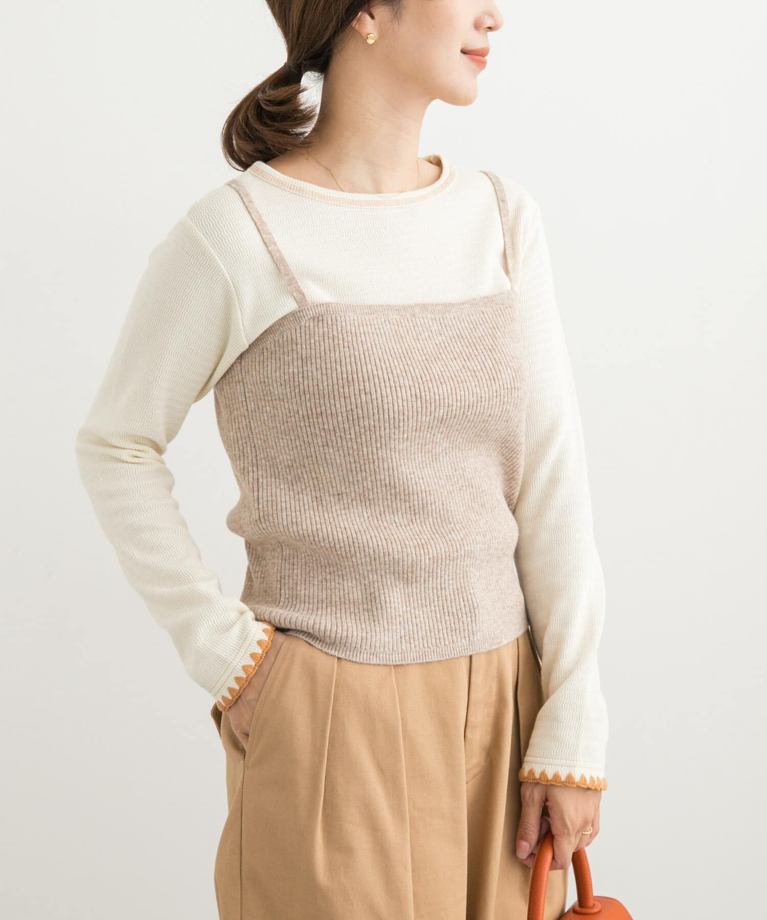 URBAN RESEARCH DOORS「リブニットビスチェ」|その他|