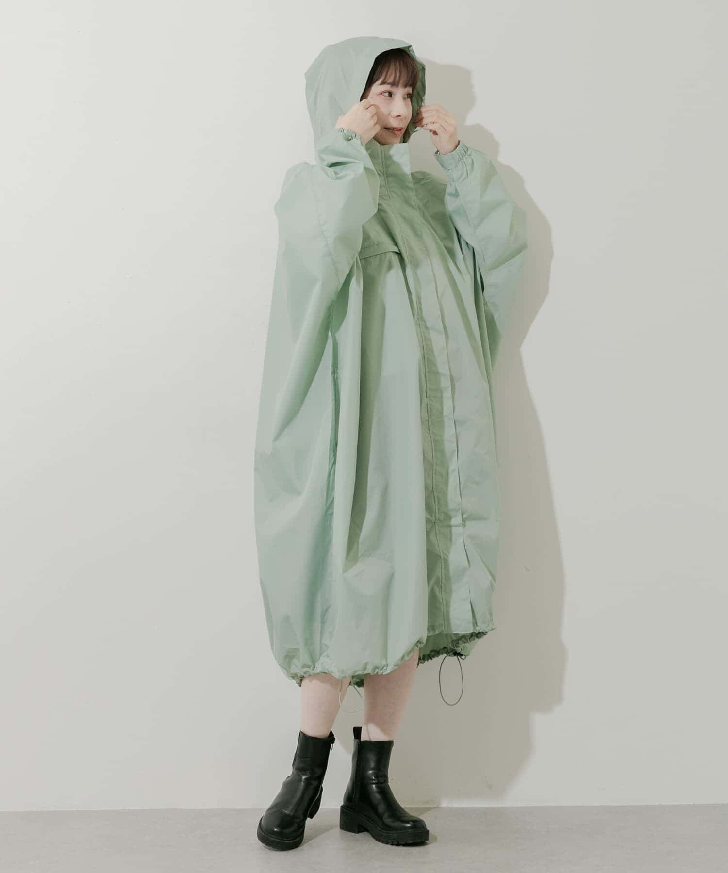 SMELLY「『WEB限定』because　Mods Poncho」|ポンチョ・ケープ|