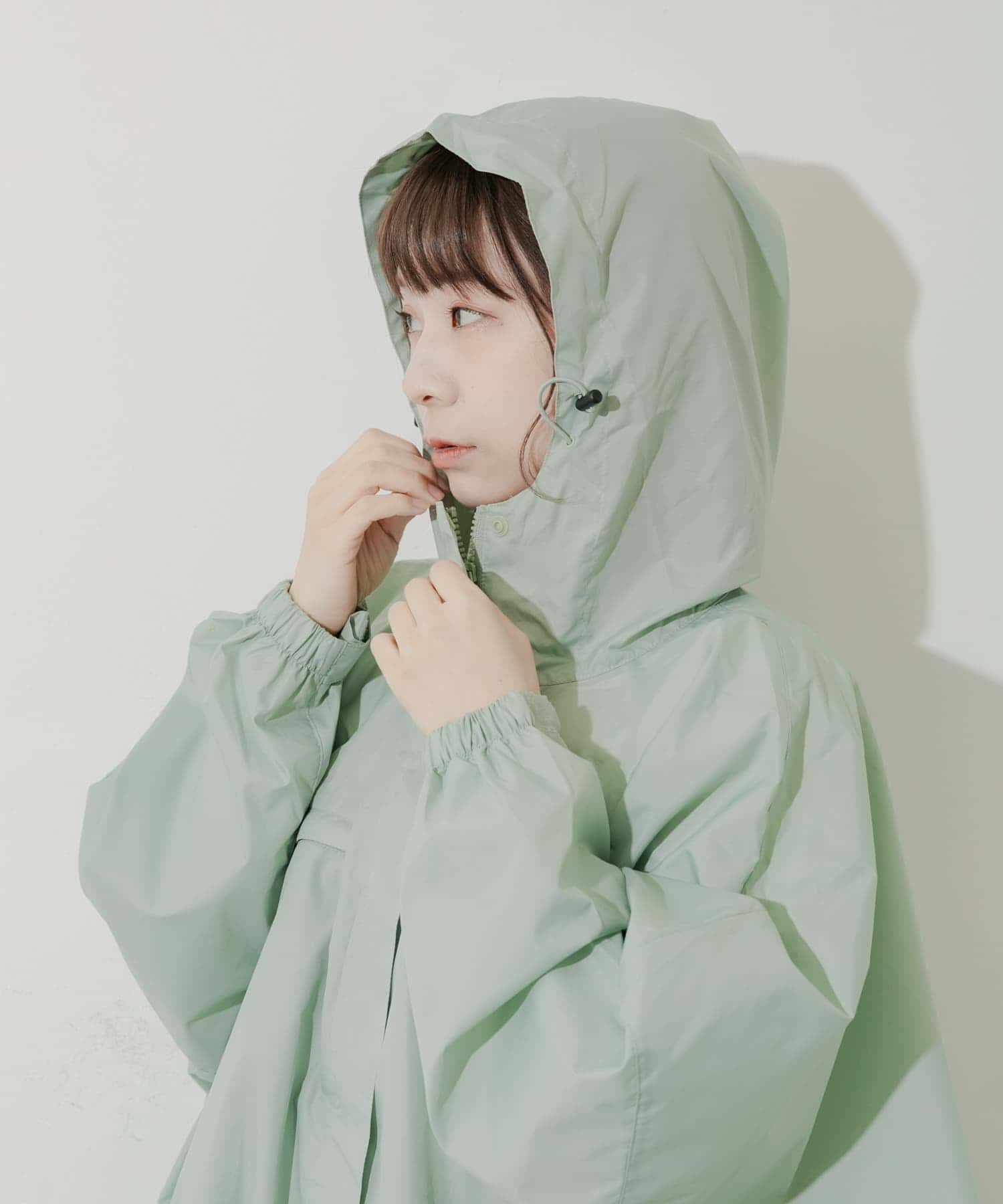 SMELLY「『WEB限定』because　Mods Poncho」|ポンチョ・ケープ|