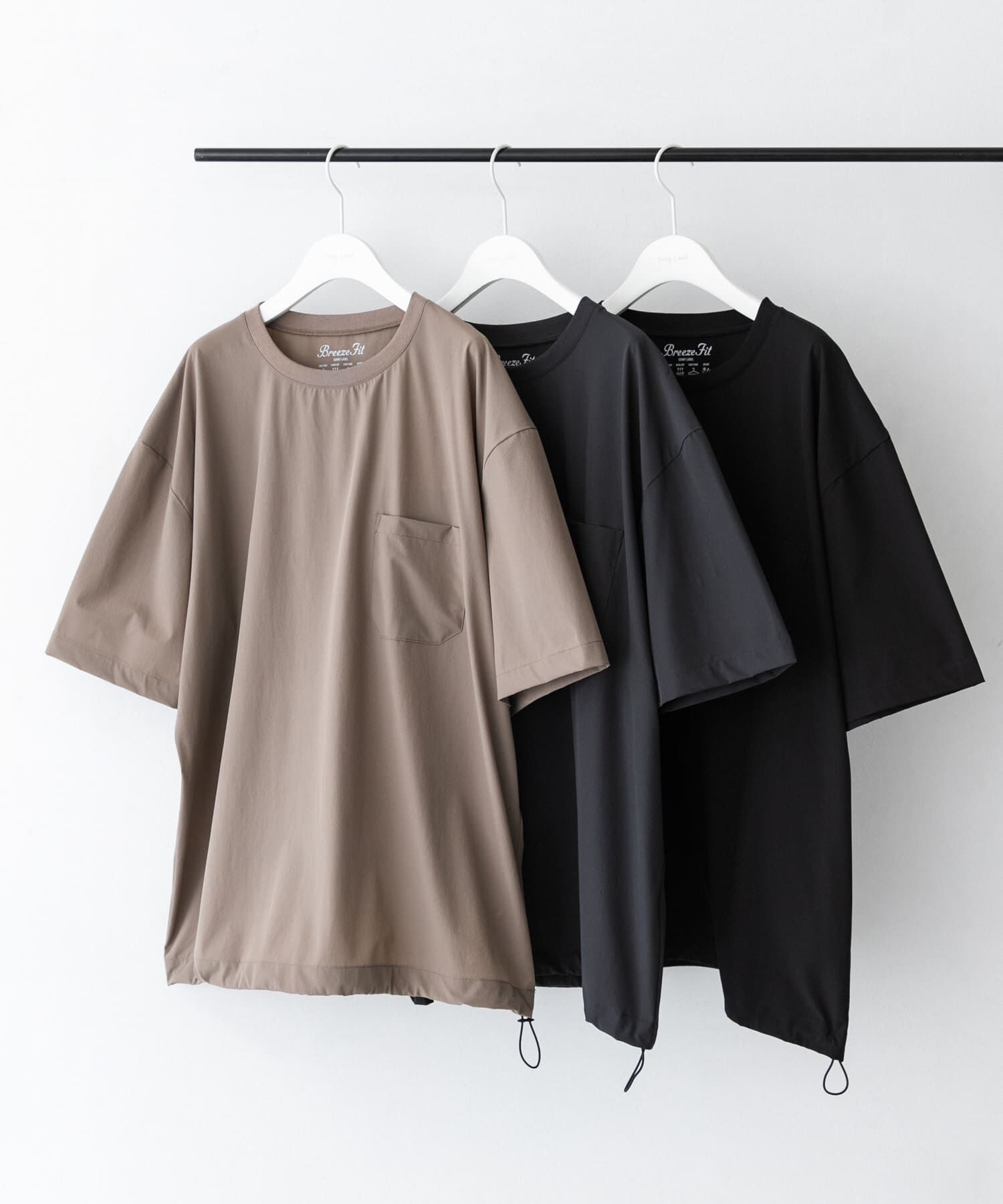 Sonny Label 「『接触冷感/吸水速乾/UVカット』Breeze Fit クルーネックTシャツ」|Tシャツ・カットソー|