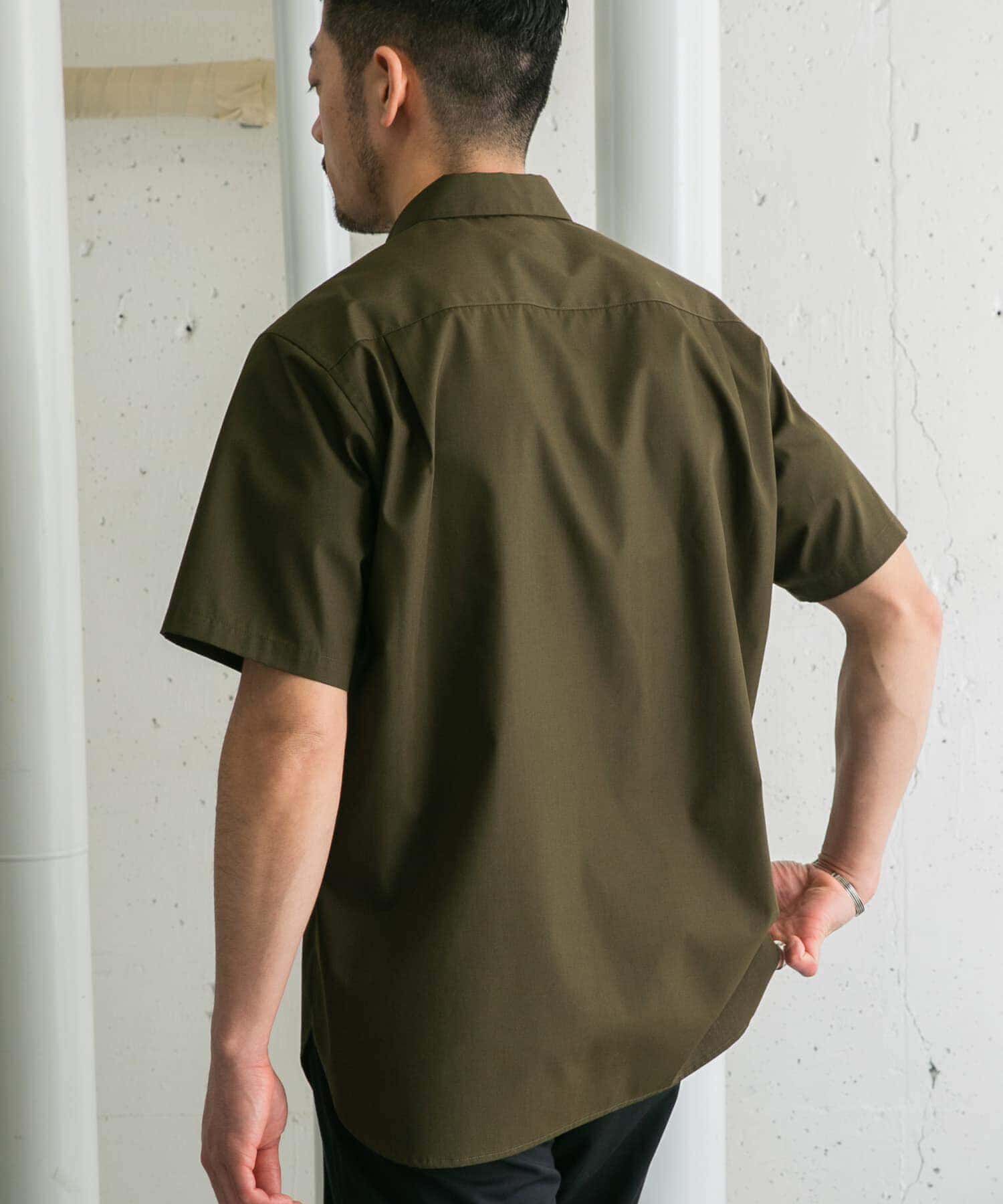 URBAN RESEARCH ROSSO「『防シワ/防臭』『XLサイズあり』ハイパフォーマンスブロード半袖シャツ」|シャツ・ブラウス|