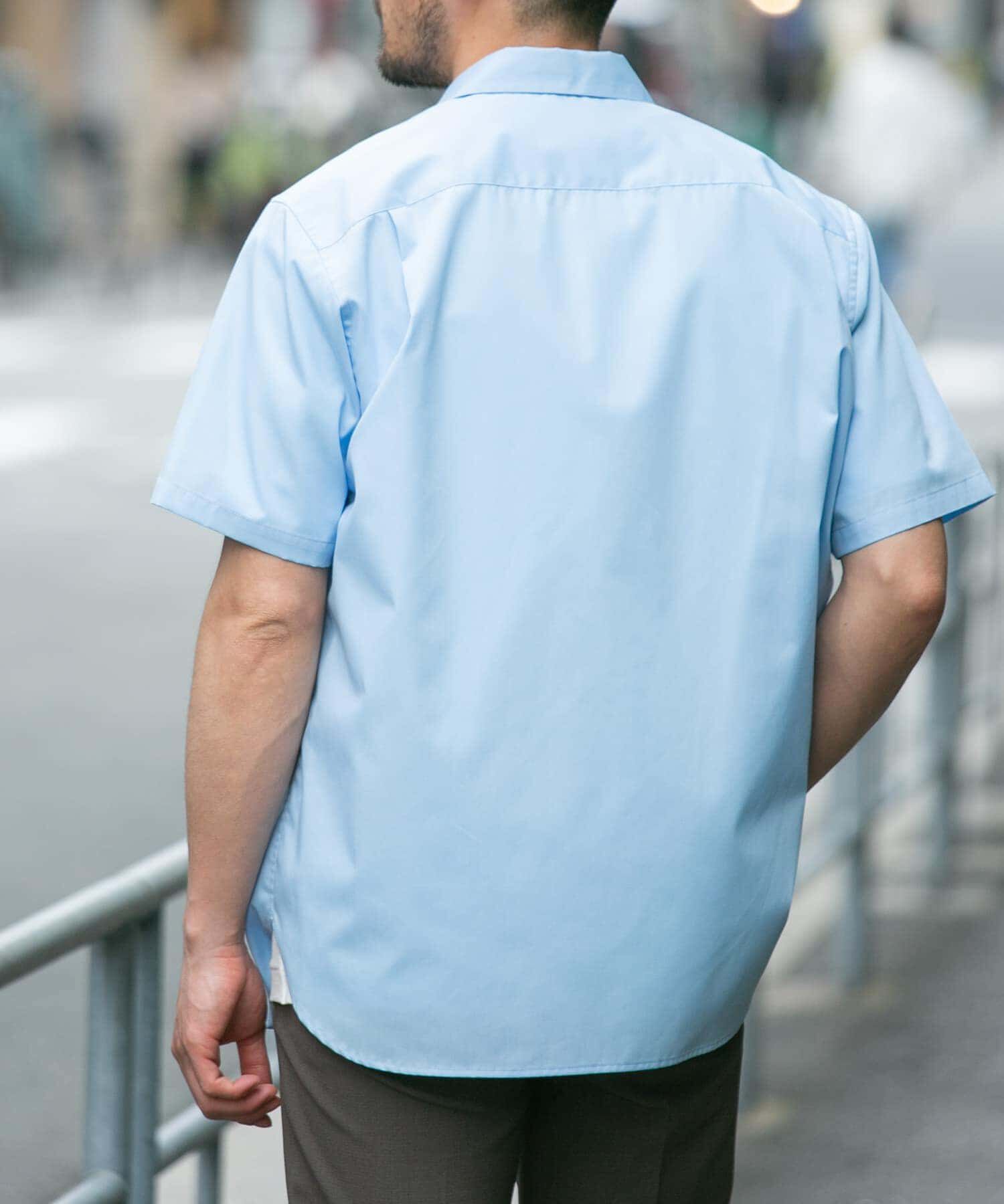 URBAN RESEARCH ROSSO「『防シワ/防臭』『XLサイズあり』ハイパフォーマンスブロード半袖シャツ」|シャツ・ブラウス|