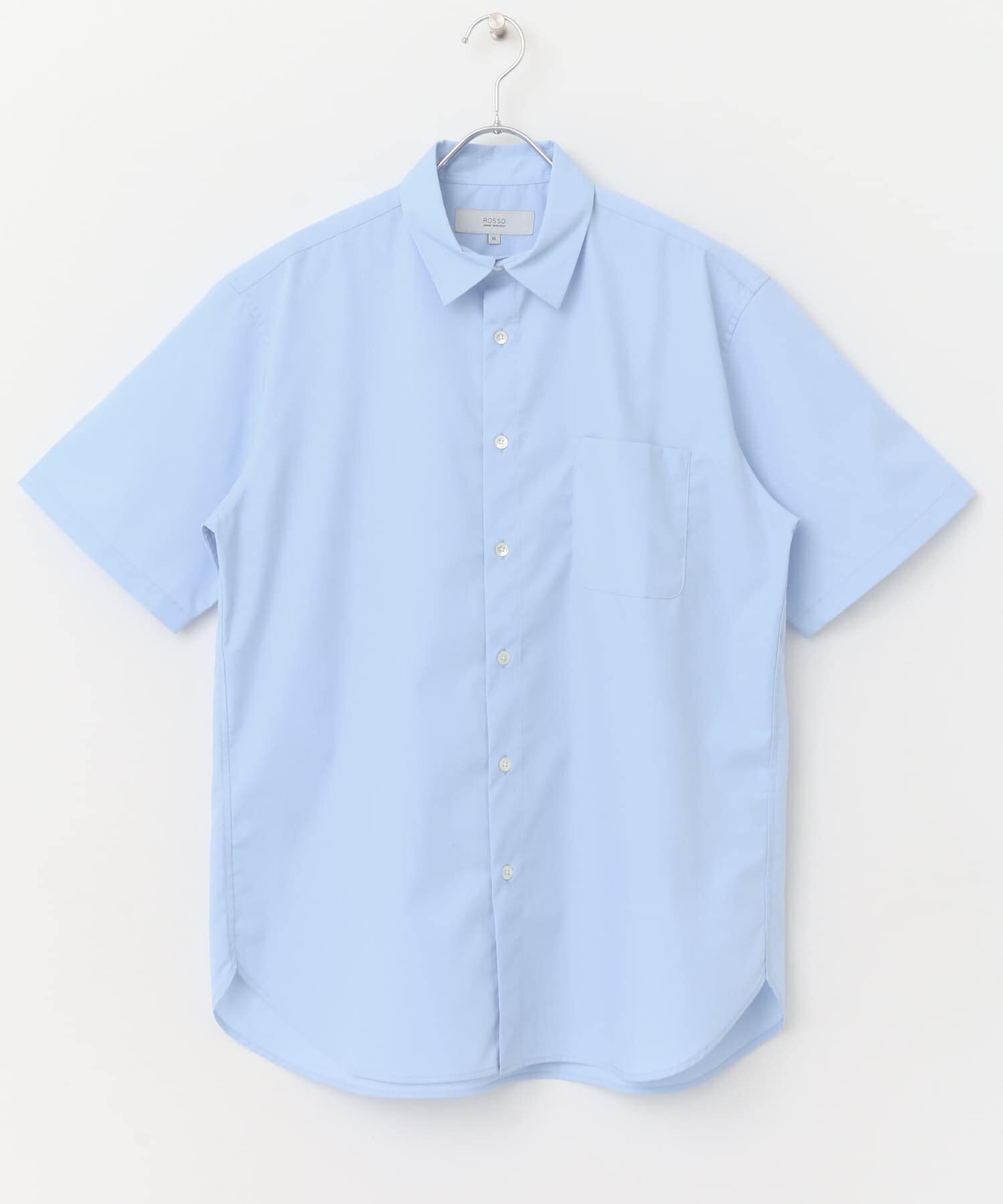 URBAN RESEARCH ROSSO「『防シワ/防臭』『XLサイズあり』ハイパフォーマンスブロード半袖シャツ」|シャツ・ブラウス|