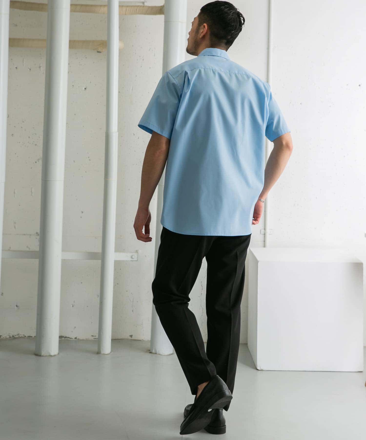 URBAN RESEARCH ROSSO「『防シワ/防臭』『XLサイズあり』ハイパフォーマンスブロード半袖シャツ」|シャツ・ブラウス|