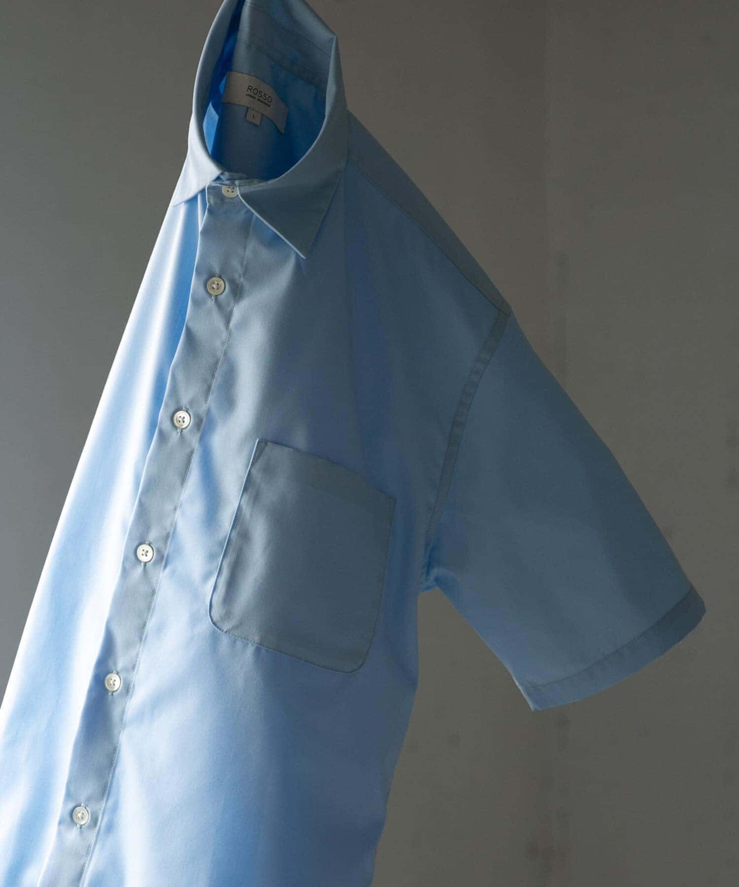 URBAN RESEARCH ROSSO「『防シワ/防臭』『XLサイズあり』ハイパフォーマンスブロード半袖シャツ」|シャツ・ブラウス|