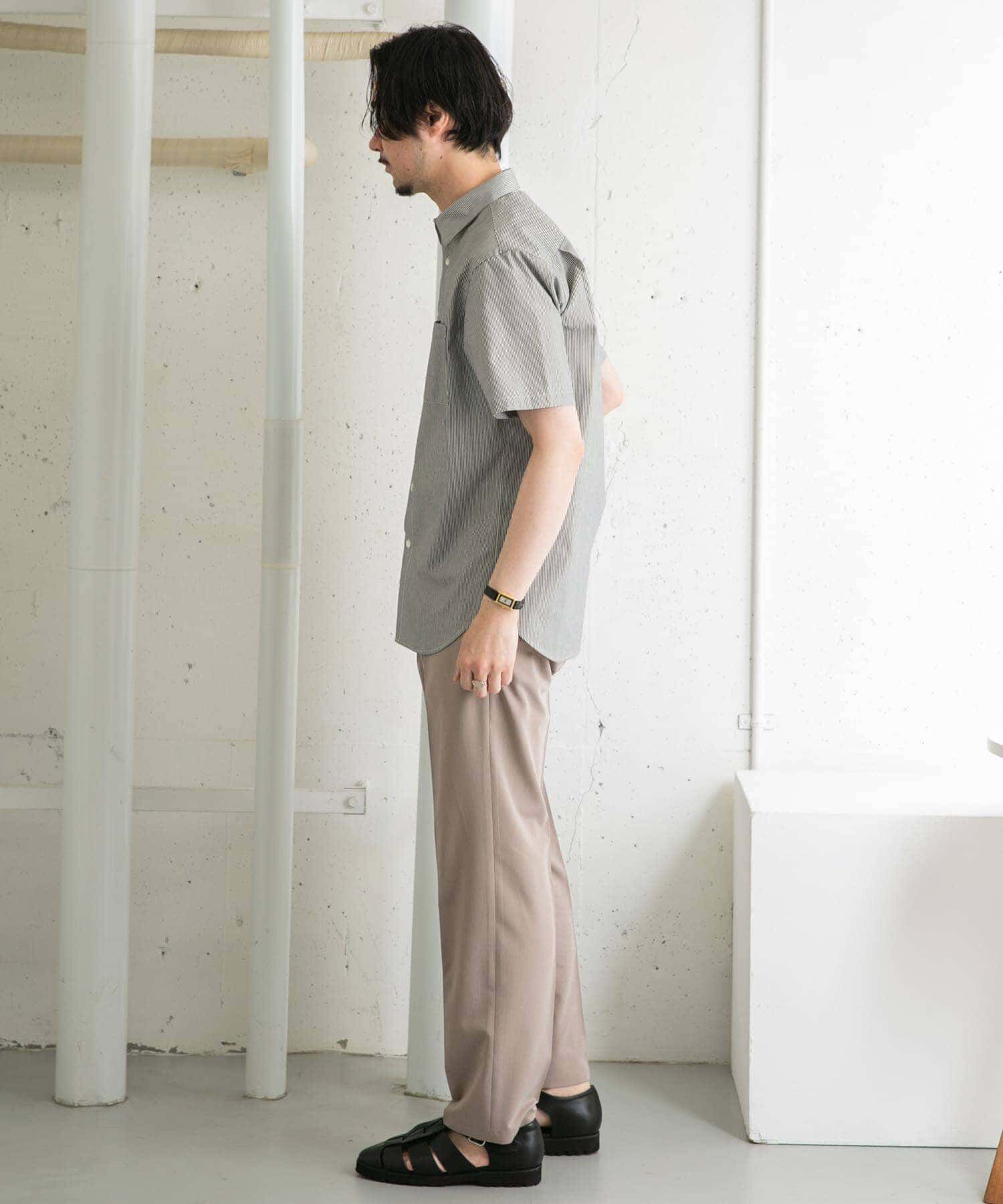 URBAN RESEARCH ROSSO「『防シワ/防臭』『XLサイズあり』ハイパフォーマンスブロード半袖シャツ」|シャツ・ブラウス|