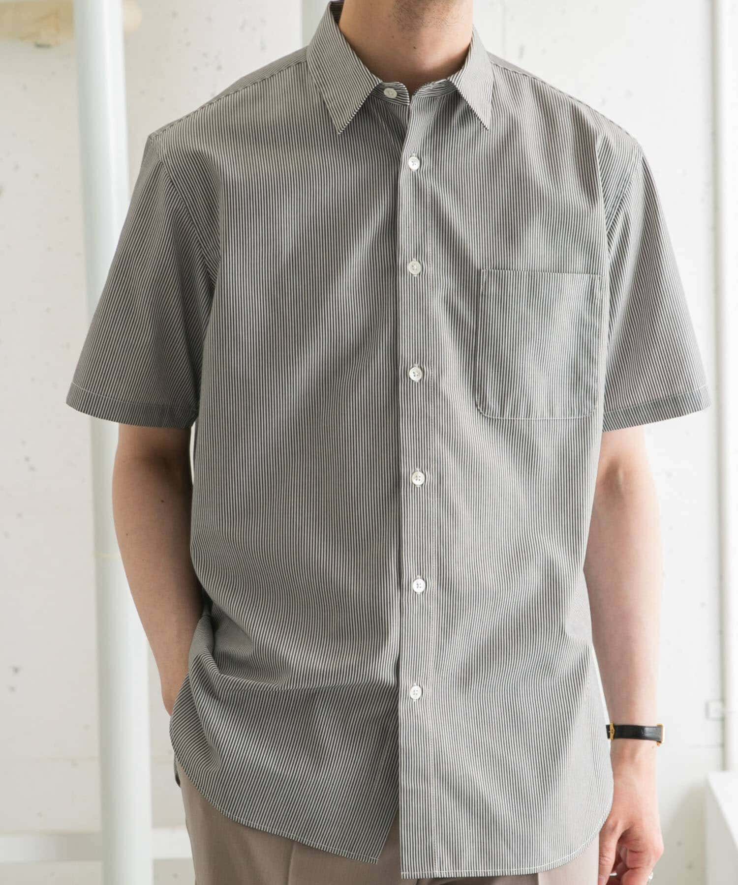 URBAN RESEARCH ROSSO「『防シワ/防臭』『XLサイズあり』ハイパフォーマンスブロード半袖シャツ」|シャツ・ブラウス|