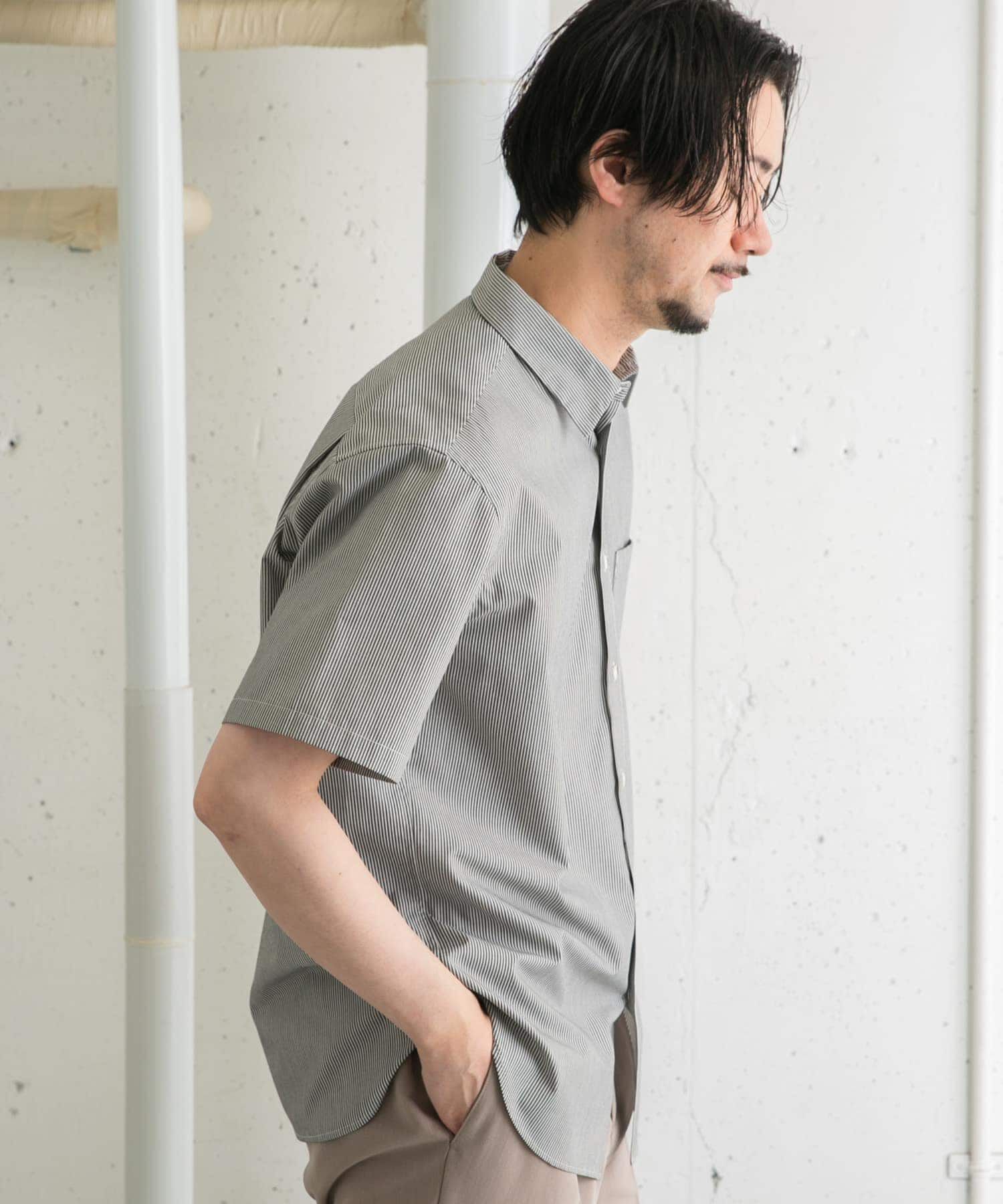 URBAN RESEARCH ROSSO「『防シワ/防臭』『XLサイズあり』ハイパフォーマンスブロード半袖シャツ」|シャツ・ブラウス|